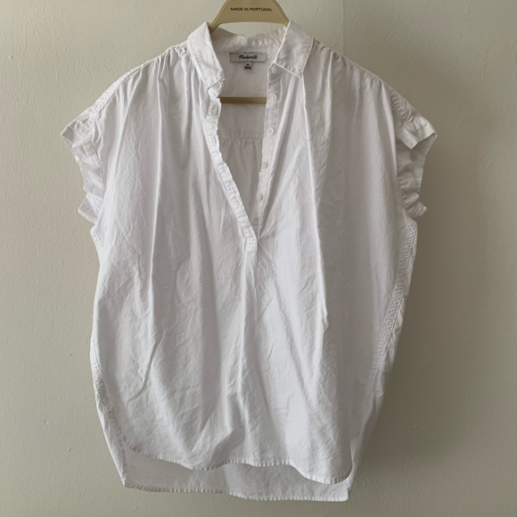 Madewell Tops - Madewell Half Button Blouse